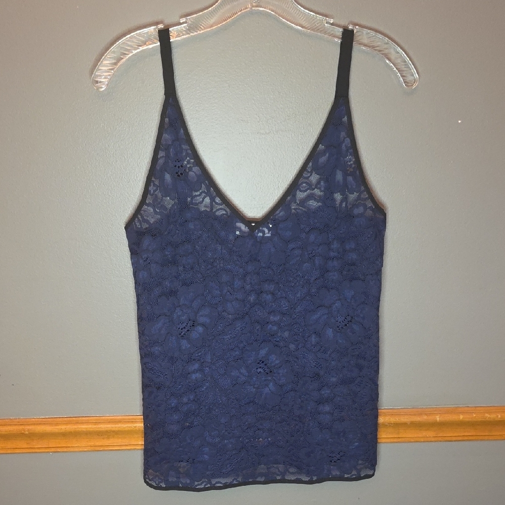 Babaton Navy Lace Camisole